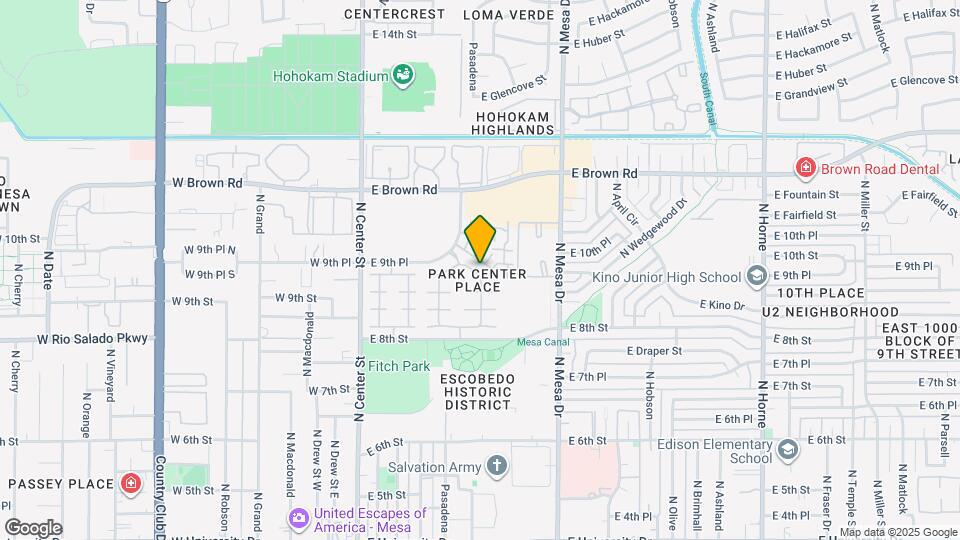 945 N Pasadena Map and Location Details