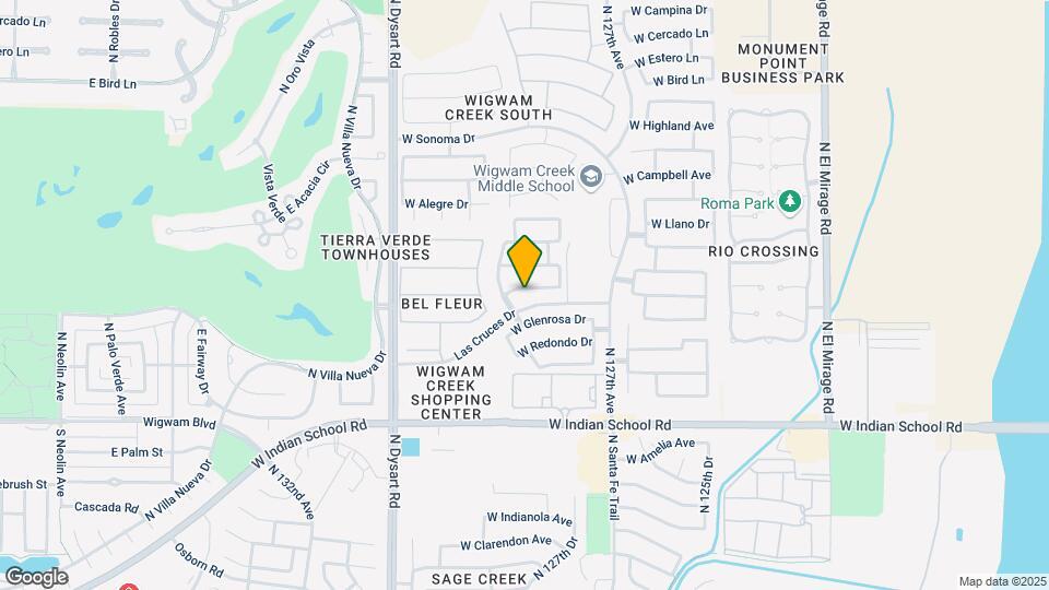 12837 W Apodaca Dr Map and Location Details