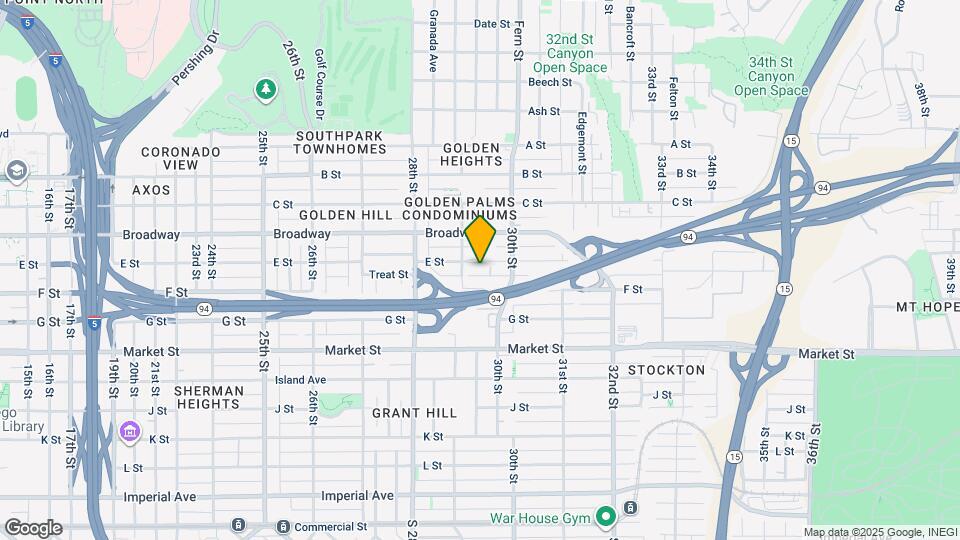 2919 E St Mapa y Detalles de la Ubicación