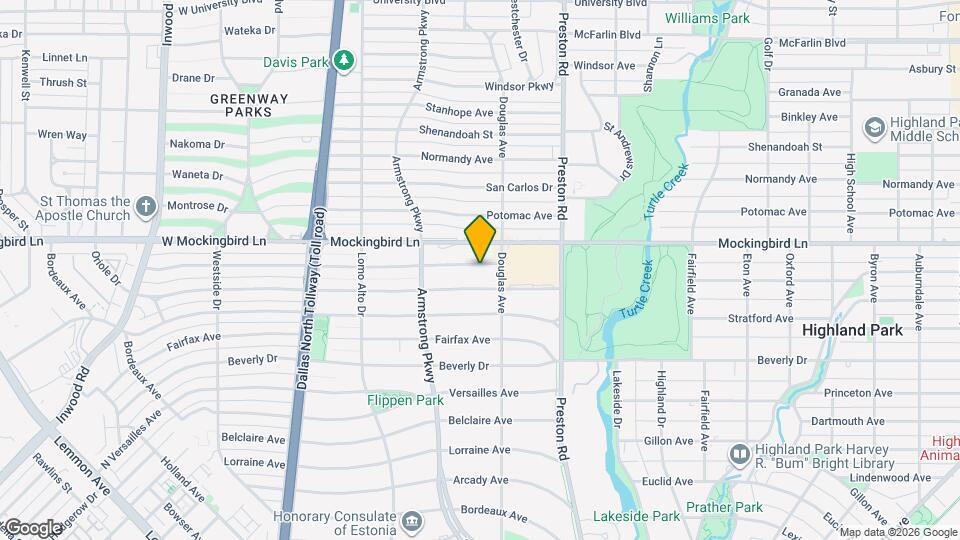 4317 Southern Ave Map and Location Details