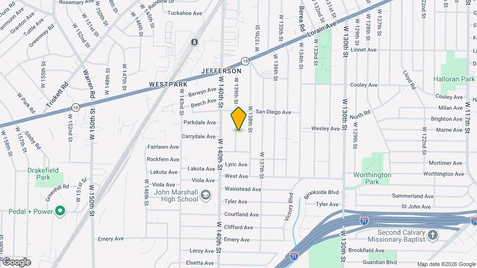 3753 W 139th St Map and Location Details