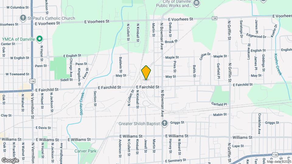 903 Jewell St Map and Location Details