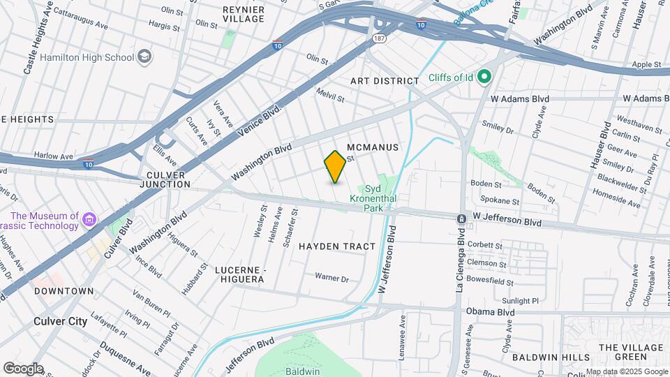 3444 Cattaraugus Ave Map and Location Details