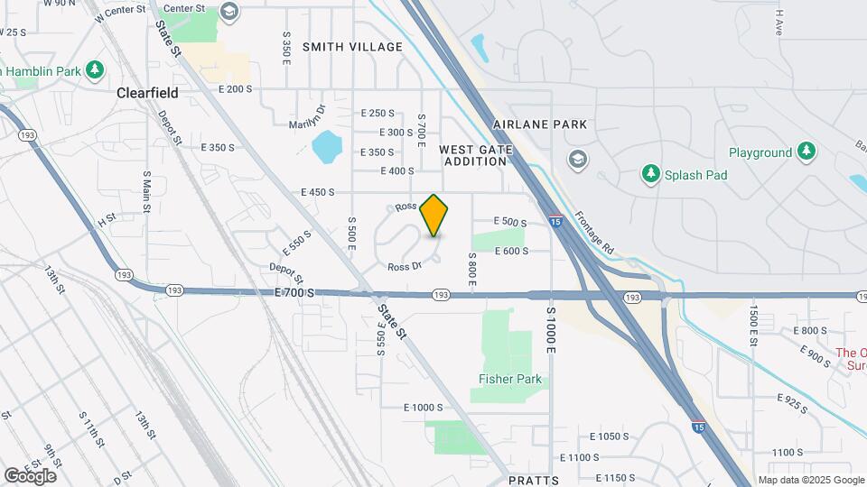 168 Ross Dr Map and Location Details