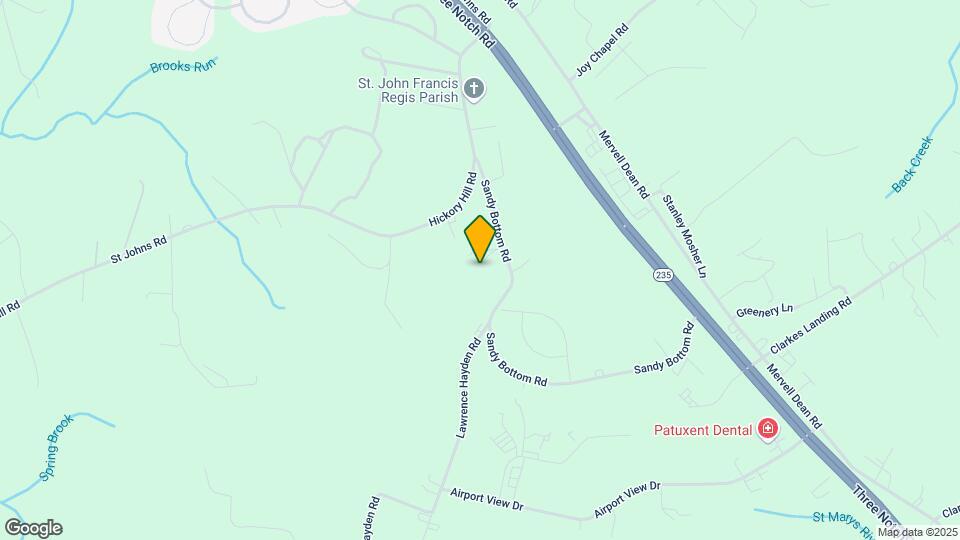 43737 Sandy Bottom Rd Map and Location Details
