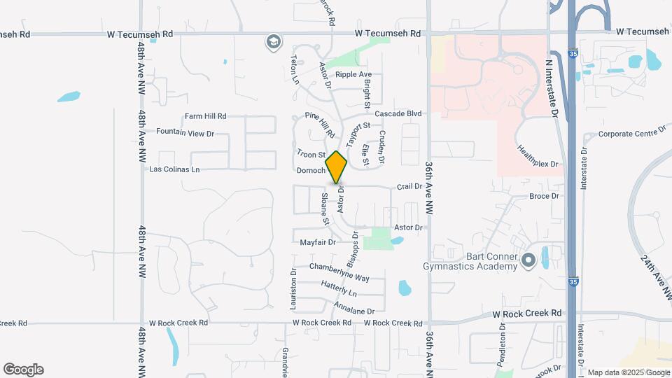 2908 Astor Dr Map and Location Details