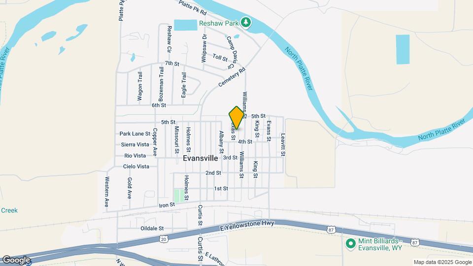 435 Texas St Map and Location Details