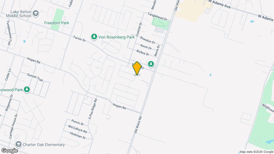 1107 Rhodactis Dr Map and Location Details