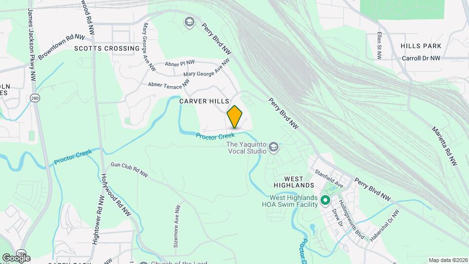 2344 Clarissa Dr NW Map and Location Details