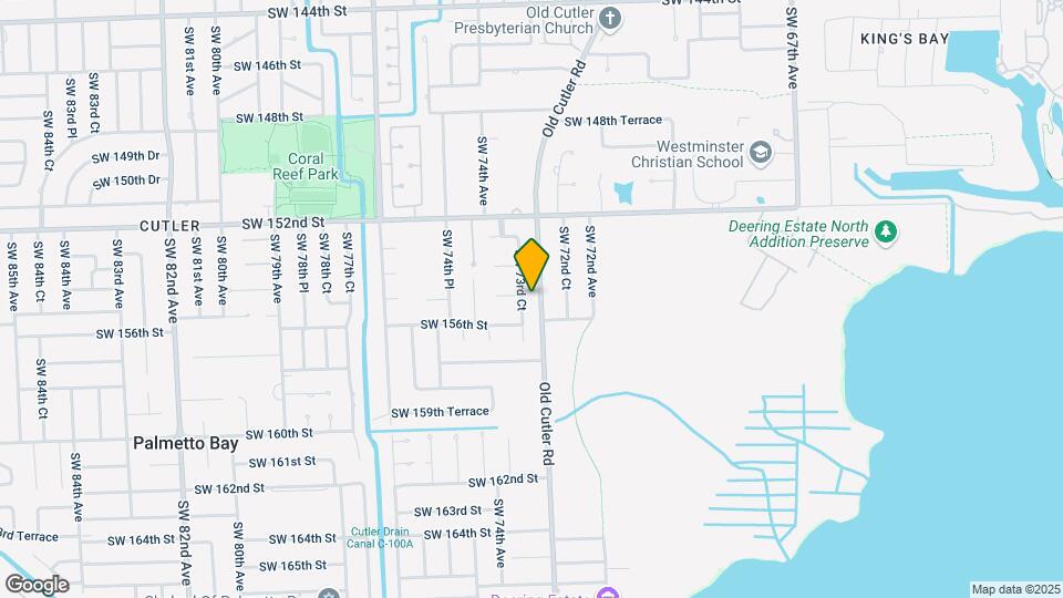 15405 SW 73rd Ct Map and Location Details