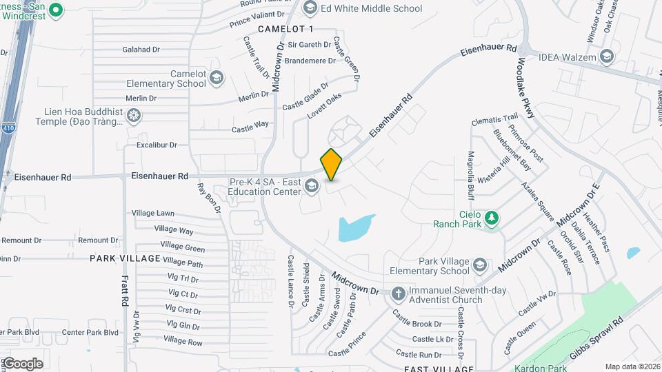 7207 Lavaca Bluff Map and Location Details