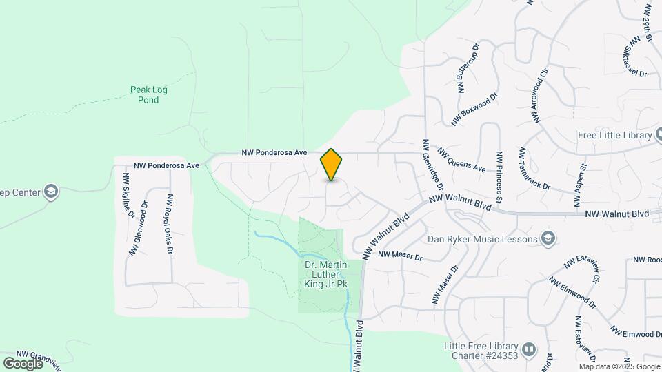 4938 NW Lavender Cir Map and Location Details