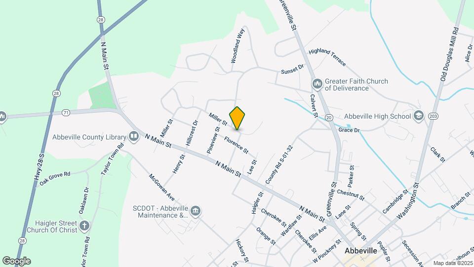 702 Miller St Map and Location Details