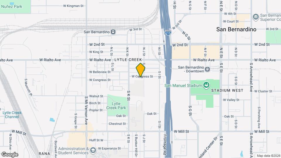 1023 W Congress St Mapa y Detalles de la Ubicación
