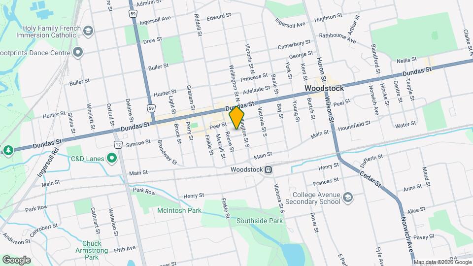 511 King St Map and Location Details