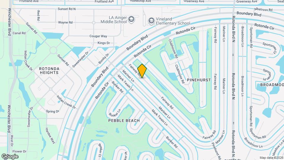 25 Fairway Rd Map and Location Details