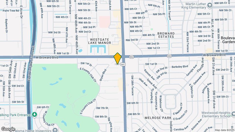 4021 SW 1st St Map and Location Details