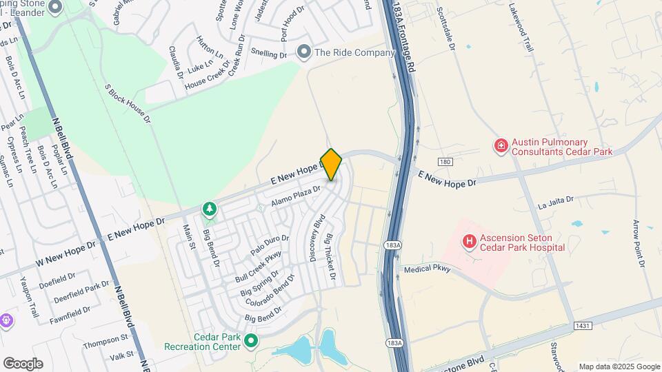 1901 Discovery Blvd Map and Location Details