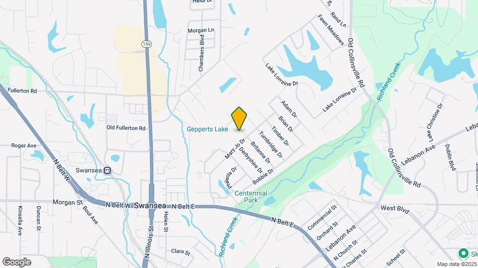 307 Britanna Dr Map and Location Details