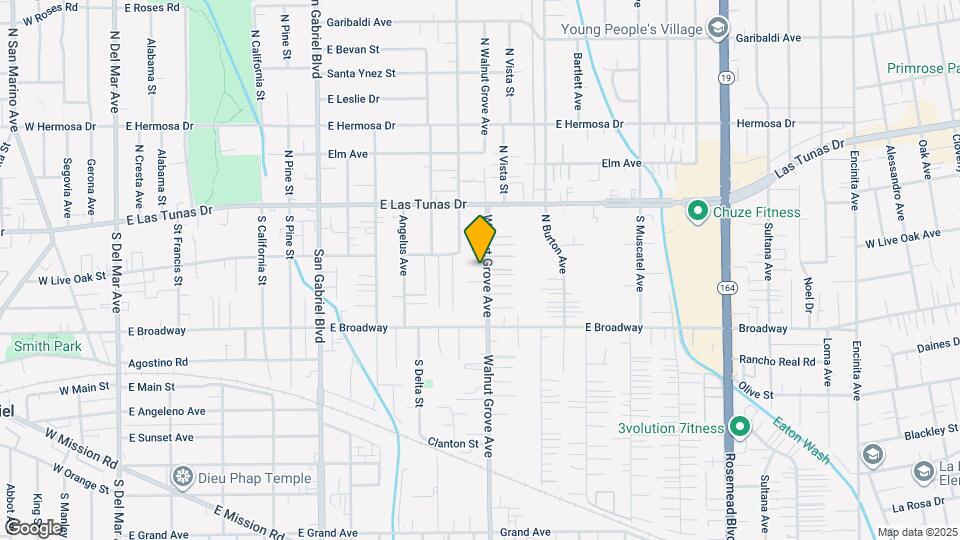 5549-5561 3/4 Walnut Grove Ave Map and Location Details