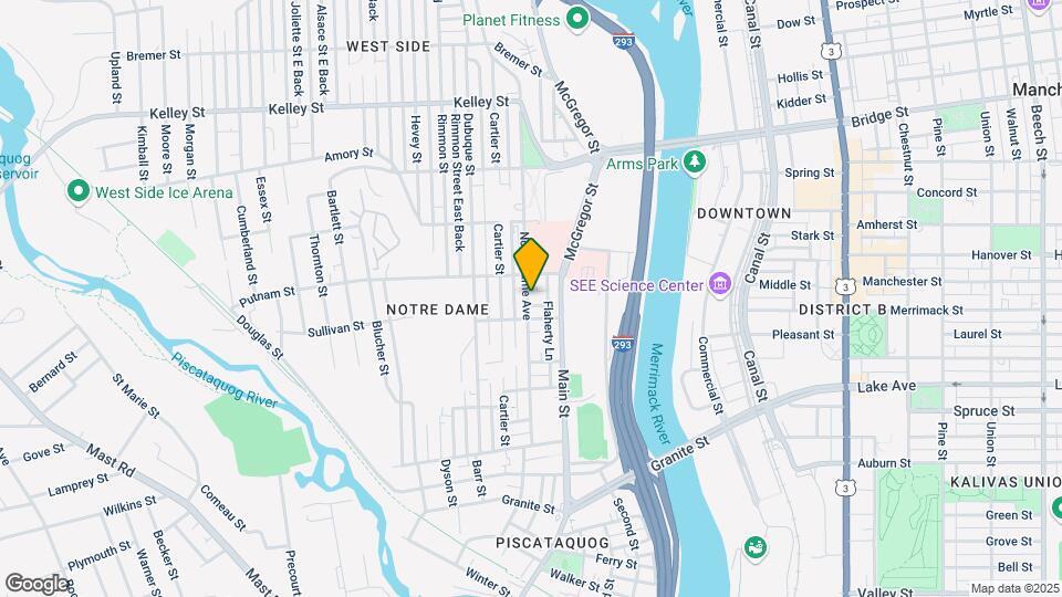 217-221 Notre Dame Ave Mapa y Detalles de la Ubicación