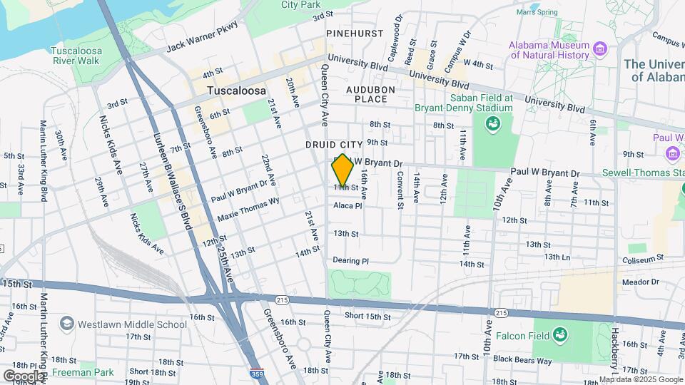 1613 11th St Map and Location Details