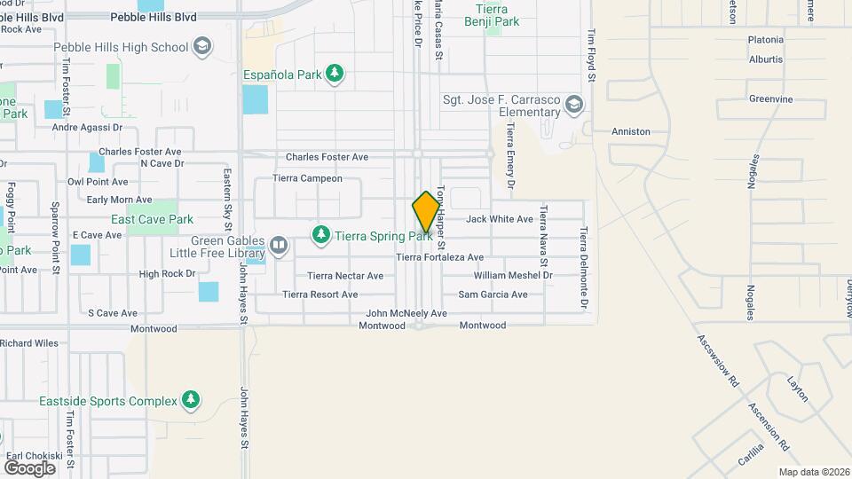 2332 Mike Price Dr Map and Location Details