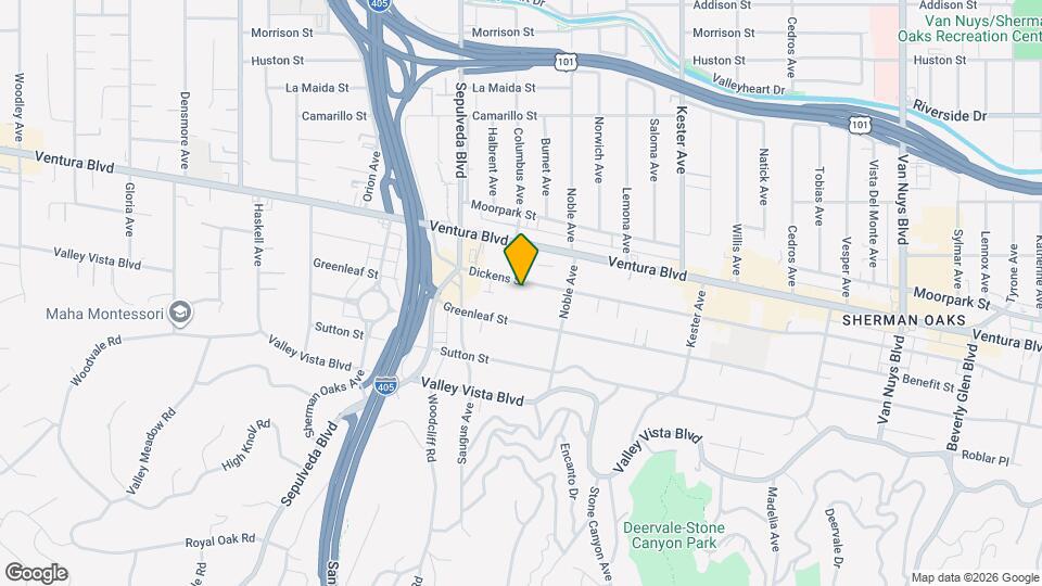 15156 Dickens St, Unit 06 Map and Location Details