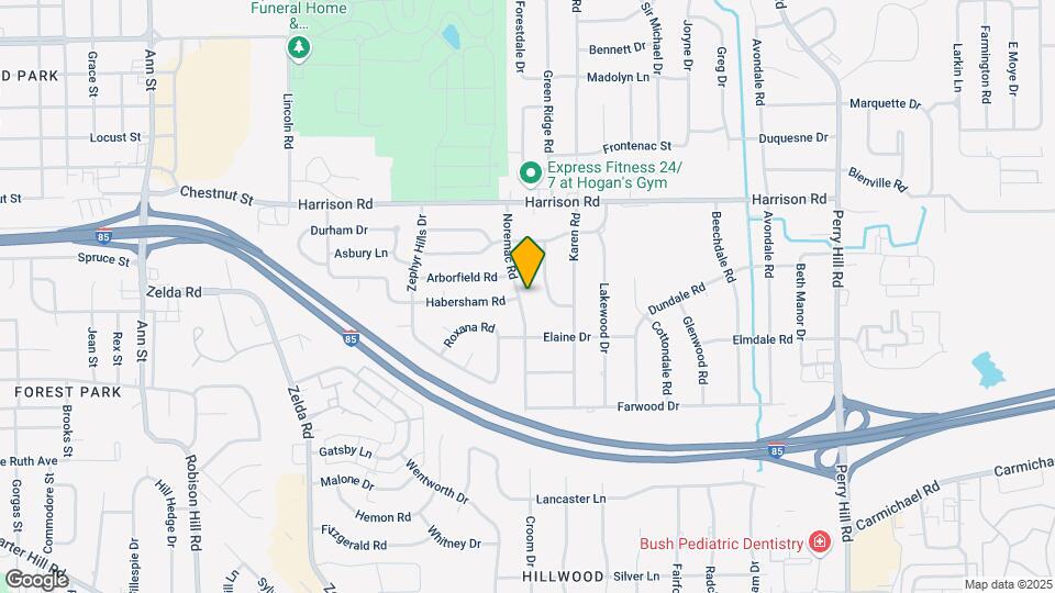 1149 Noremac Rd Map and Location Details