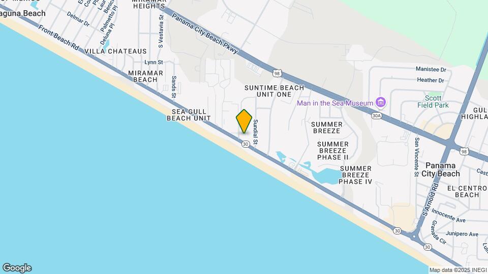 17578 Front Beach Rd Map and Location Details