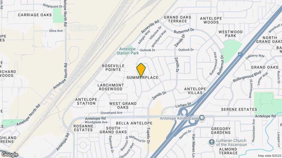 7952 Summerplace Dr Map and Location Details