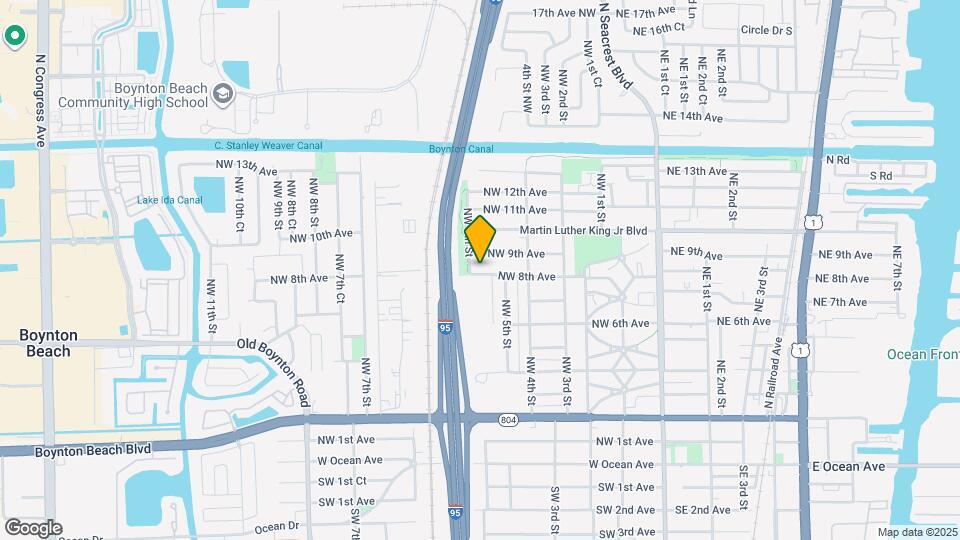 539 NW 8th Ave Map and Location Details