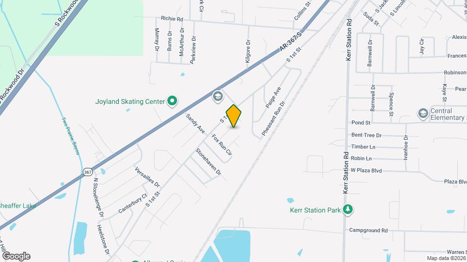 20 Fox Run Dr Map and Location Details