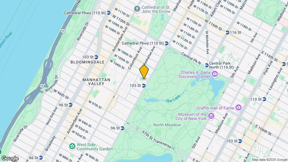4 W 104th St Map and Location Details
