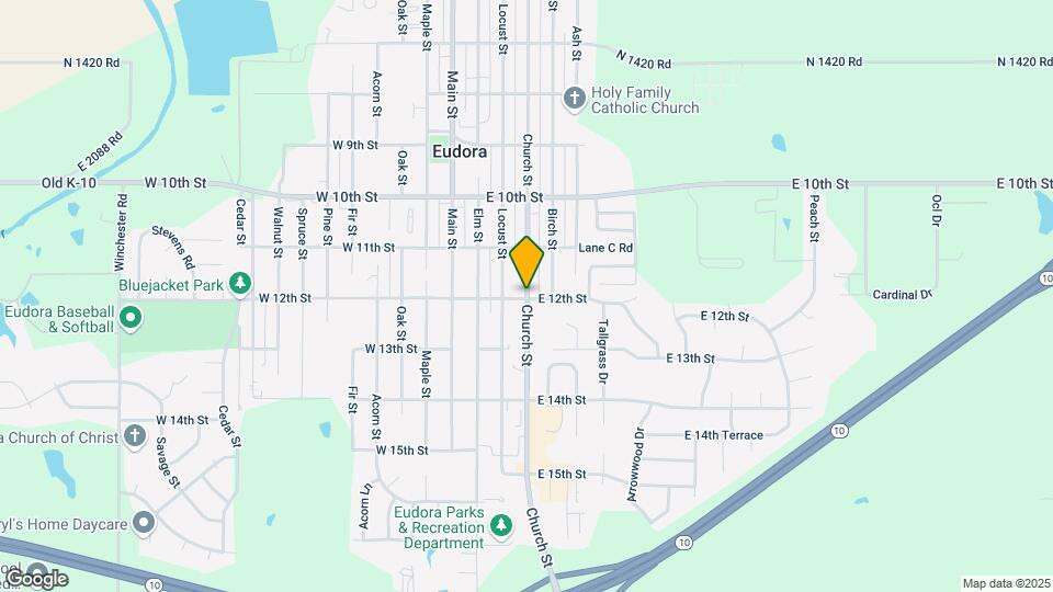 Mobile Home Park Eudora Map and Location Details