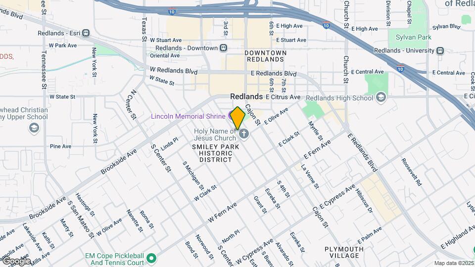 185 S Eureka St Map and Location Details