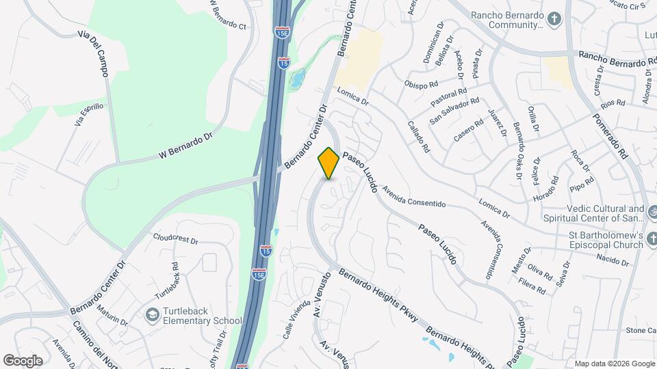 16376 Avenida Venusto Map and Location Details