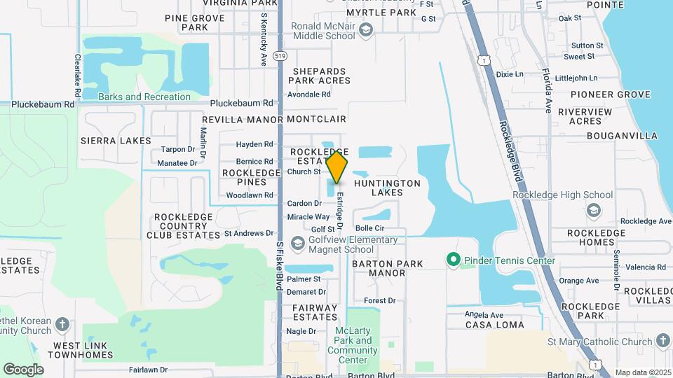 1305 Estridge Dr Map and Location Details