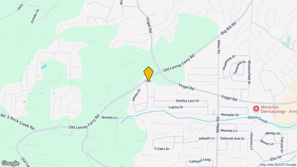 2720 Spring Dr Map and Location Details
