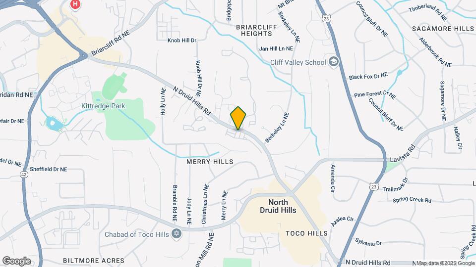 1438 Druid Manor Blvd Map and Location Details