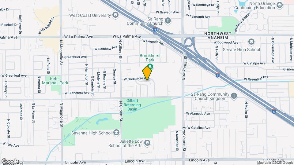 2315 W Gramercy Ave Map and Location Details