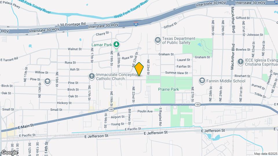 2216 Pine St Map and Location Details