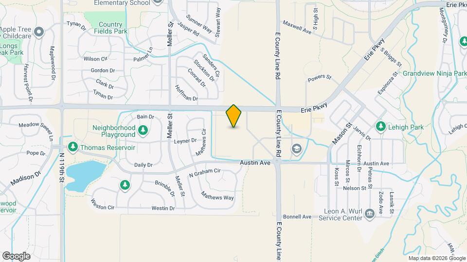 707 Saddle Dr Map and Location Details