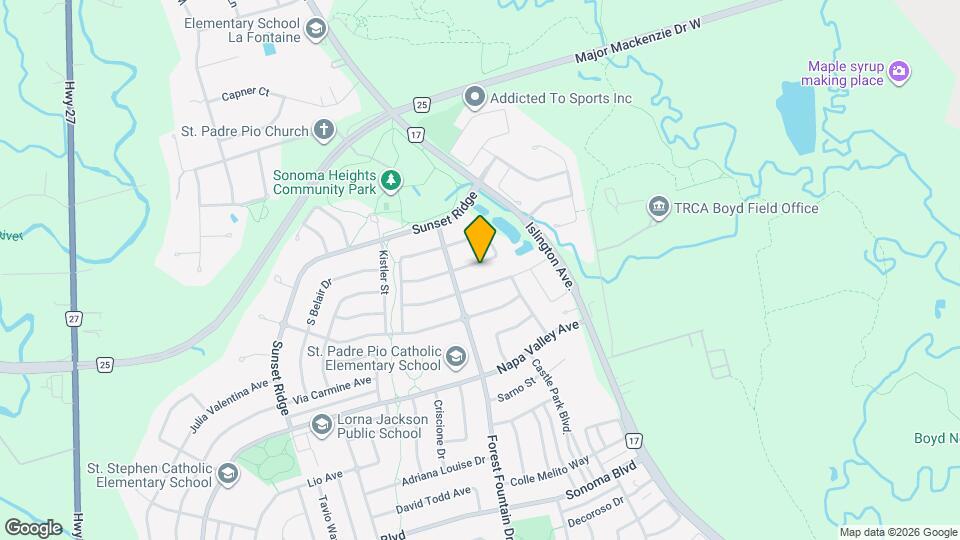 27 Calera Cres Map and Location Details