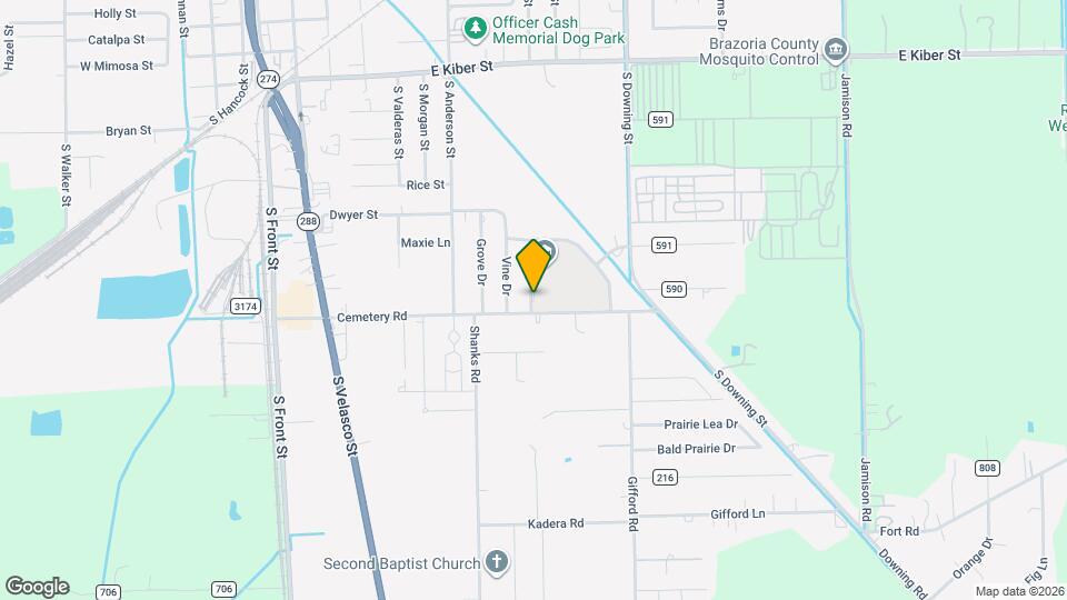 1427 Parks Edge Ln Mapa y Detalles de la Ubicación