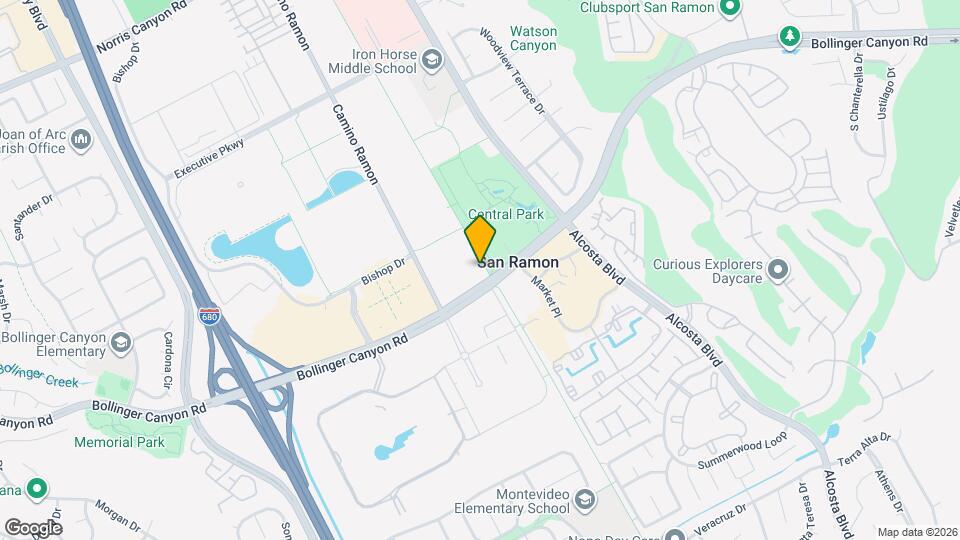 Avalon San Ramon Mapa y Detalles de la Ubicación