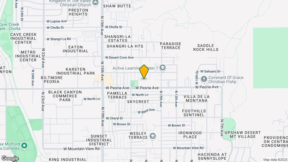 Foothills Court Apartments Map and Location Details