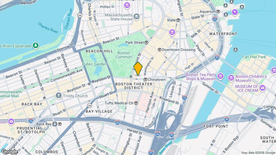 32 Boylston St Map and Location Details