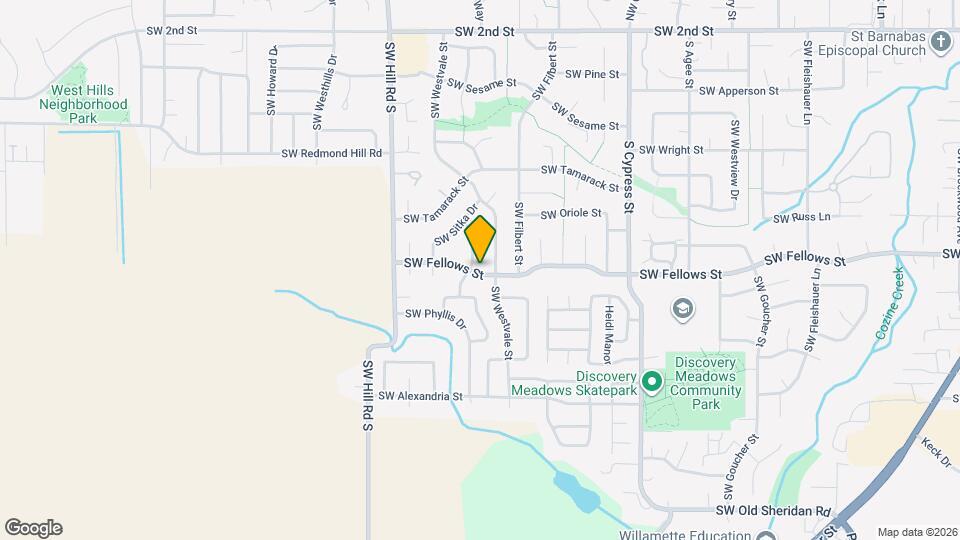 982 SW Hawthorne St Map and Location Details