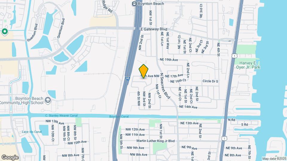 301 NW 16th Ct Map and Location Details
